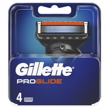 Recambios maquinilla ProGlide Gillette 4 ud.
