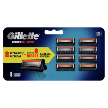 Recambios maquinilla ProGlide Gillette 8 ud.