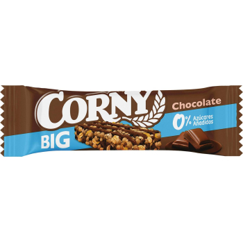 Barrita de cereales y chocolate Corny sin azúcar añadido 40 g.