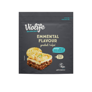 Rallado emmental Violife sin gluten y sin lactosa 150 g.