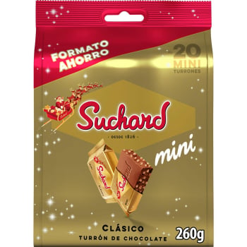 Turrón de chocolate mini Suchard 260 g.