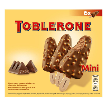 Mini bombón helado Toblerone 6 ud.
