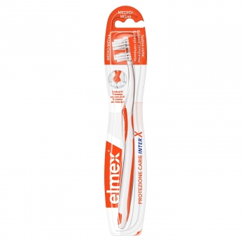Cepillo de dientes medio protección caries Elmex 1 ud.