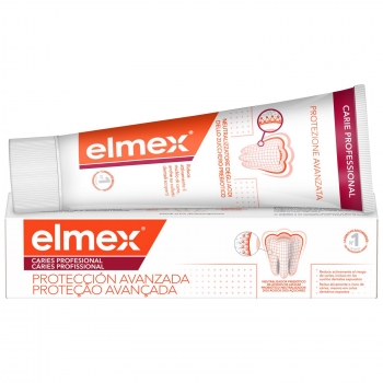 Dentífrico protección avanzada Caries Profesional Elmex 75 ml.