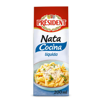 Nata para cocinar líquida Président 200 ml.