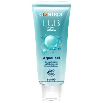 Gel lubricante aquafeel Control 80 ml.