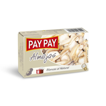 Almeja blanca al natural Pay Pay 63 g.