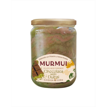 Helado de chocolate estilo Dubai Murmui 375 g.