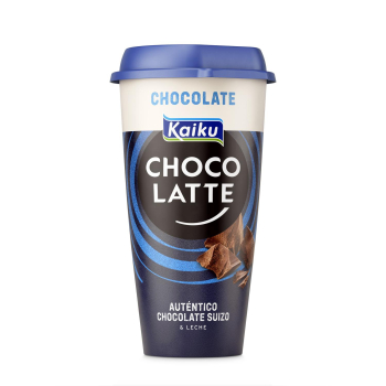 Batido de chocolate Kaiku vaso 230 ml.