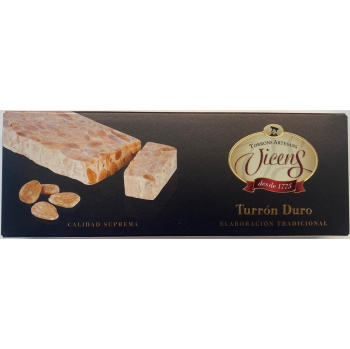 Turrón duro de almendra Vicens 150 g.