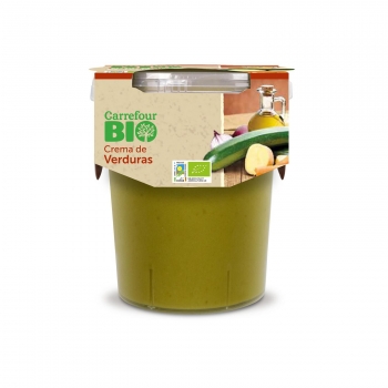 Crema de verduras ecológica Carrefour Bio 485 ml