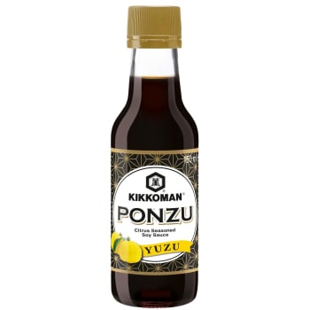 Salsa ponzu yuzu Kikkoman botella 150 ml.