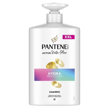 Champú para cabello normal y seco Hydra Revitaliza Active Nutri-Plex Pantene Pro-V 1000 ml.