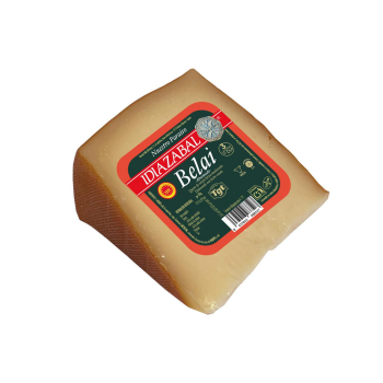 Queso de oveja madurado en cuña Idiazabal Belai 150 g.