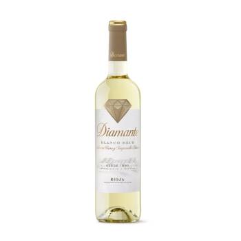 Vino blanco seco joven Diamante D.O.Ca. Rioja 75 cl.