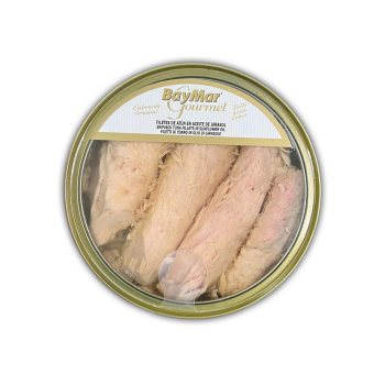 Filetes de atún en aceite de girasol BayMar Gourmet 85 g.