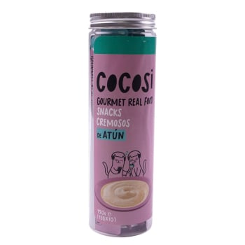 Snack de atún para gato Cocosi 10x15 g.