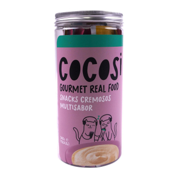 Snack multisabor de gato Cocosi 24x15 g.