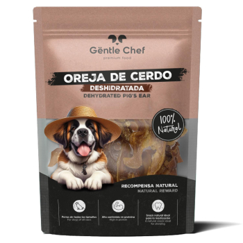 Snack oreja deshidratada para perro Gentle Chef 120 g