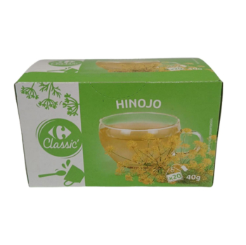 Infusión de hinojo en bolsitas Carrefour Classic 20 ud.