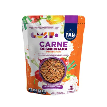 Carne desmechada P.A.N. 400 g.