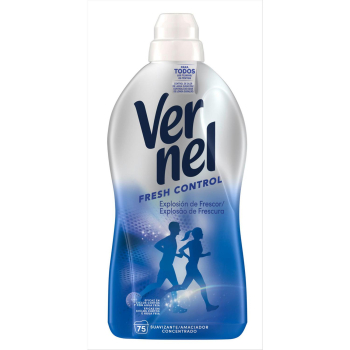 Suavizante concentrado fresh control Vernel 75 lavados