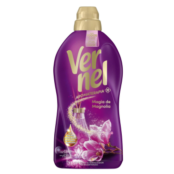 Suavizante concentado magia de magnolia Aromaterapia Vernel 75 lavados.