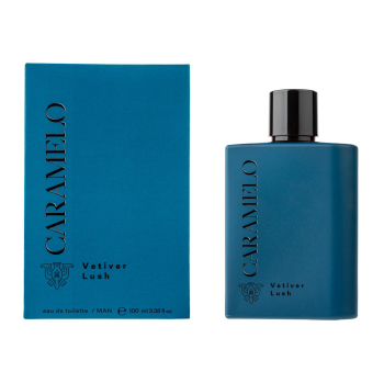 Agua de colonia Vetiver Lush Caramelo 100 ml.