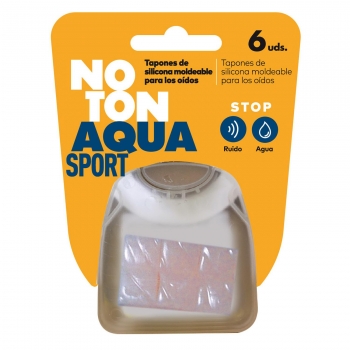 Tapón para oídos de silicona Noton Aqua Sport 6 ud.