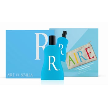 Estuche Aire de Sevilla R: agua de colonia 150 ml y neceser.