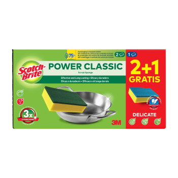 Set de 2 Estropajos Laminados SCOTCH BRITE Classic