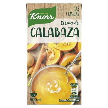 Crema de calabaza Knorr brik 500 g.