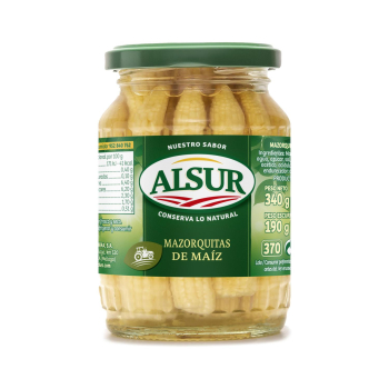 Mazorquitas de máiz Alsur 190 g.