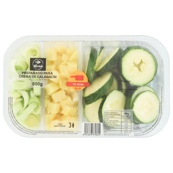 Preparado para crema de calabacín El Mercado 800 g