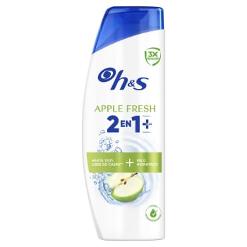 Champú y acondicionador anticaspa apple fresh H&S 300 ml.
