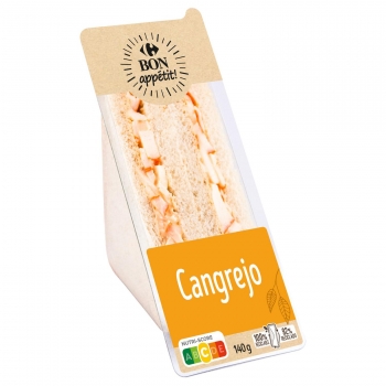sándwich cangrejo Carrefour 140 g