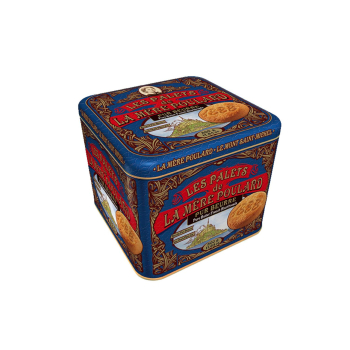 Galletas tipo palets de mantequilla La Mère Poulard lata 500 g.