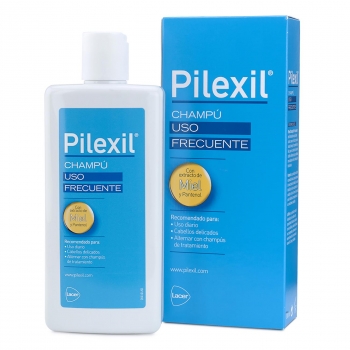Champú uso frecuente con extracto de miel y pantenol  Pilexil 300 ml.