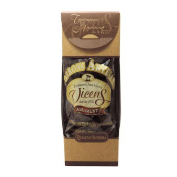 Turrón de avellana y chocolate Vicens 300 g.