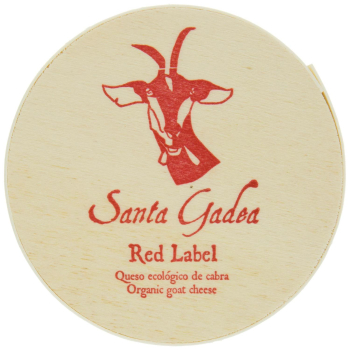 Queso de cabra semicurado ecológico Santa Gadea Red Label 145 g