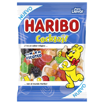 Caramelos de goma surtidos Haribo Cocktail 90 g.
