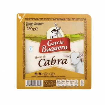 Queso semicurado de cabra García Baquero cuña 250 g