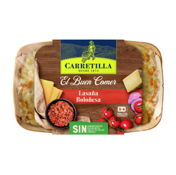 Lasaña Boloñesa Carretilla 380 g.