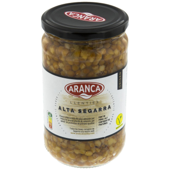 Lentejas Alta Segarra Aranca 400 g.