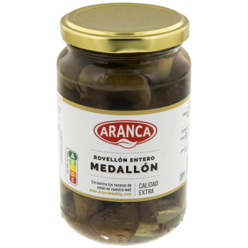 Rovellón entero medallón Boletus Aranca 180 g.