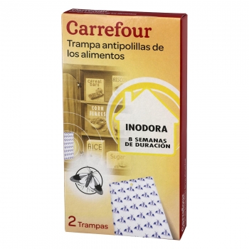 Trampa detectora de polillas de los alimentos Carrefour 1 ud.