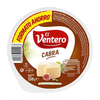 Queso de cabra tierno El Ventero 550 g