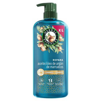 Champú reparador con aceite de argán Marroquí Herbal Essences 650 ml.