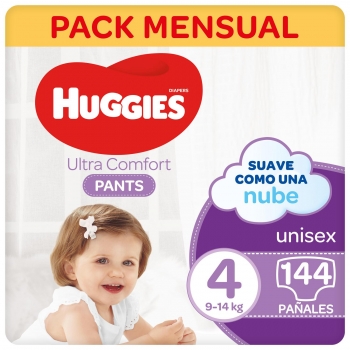Pants ultra comfort Huggies T4 (9-14 kg) 144 ud.