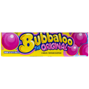 Chicles sabor a tutti frutti Bubbaloo The Origina 37g.